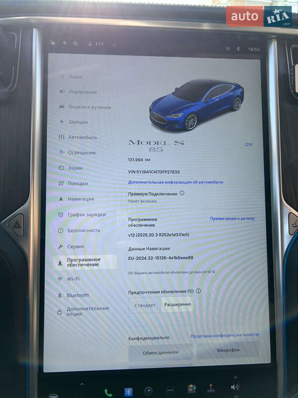 Ліфтбек Tesla Model S 2014 в Києві