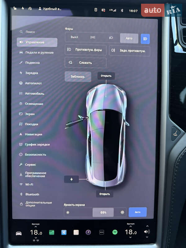 Лифтбек Tesla Model S 2018 в Днепре