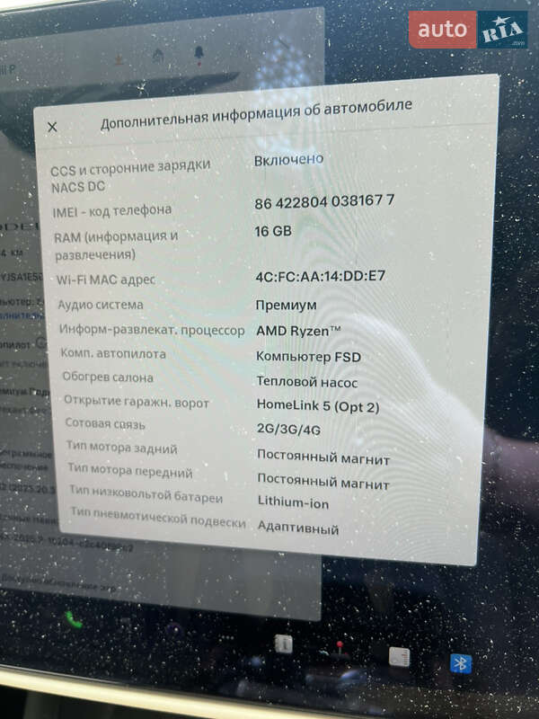 Лифтбек Tesla Model S 2022 в Львове