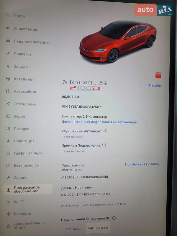 Лифтбек Tesla Model S 2018 в Киеве