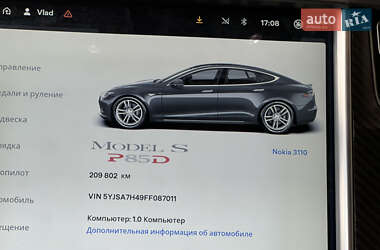 Лифтбек Tesla Model S 2016 в 