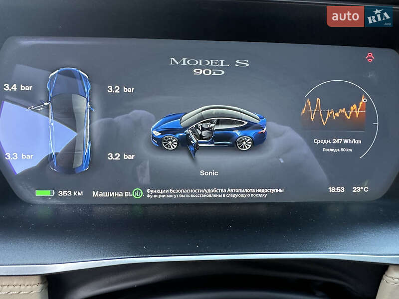 Лифтбек Tesla Model S 2017 в Киеве фото 5 Лифтбек Tesla Model S 2017 в Киеве