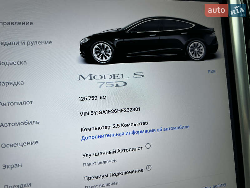 Ліфтбек Tesla Model S 2017 в Харкові