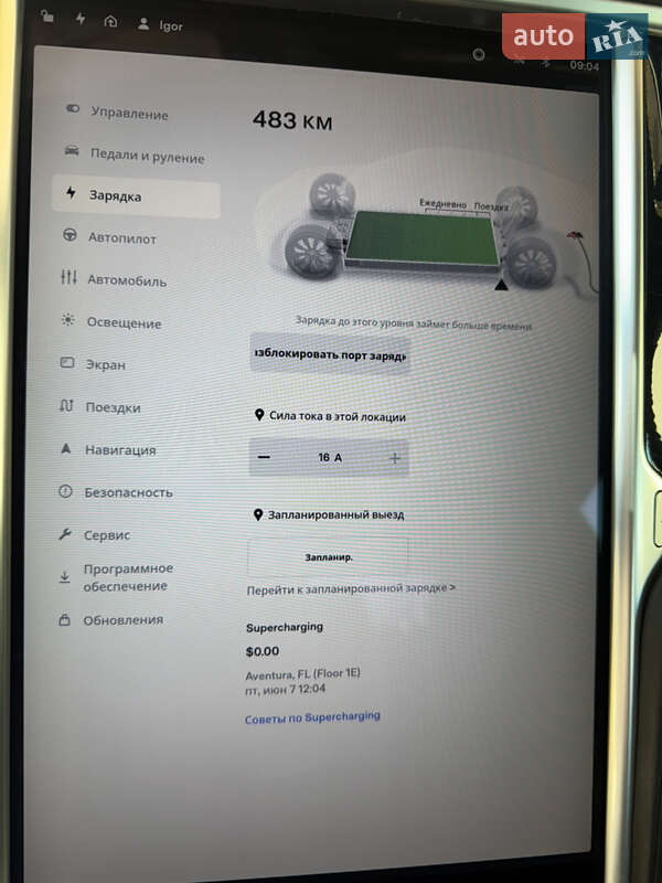 Лифтбек Tesla Model S 2017 в Белой Церкви