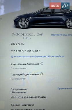 Лифтбек Tesla Model S 2014 в 