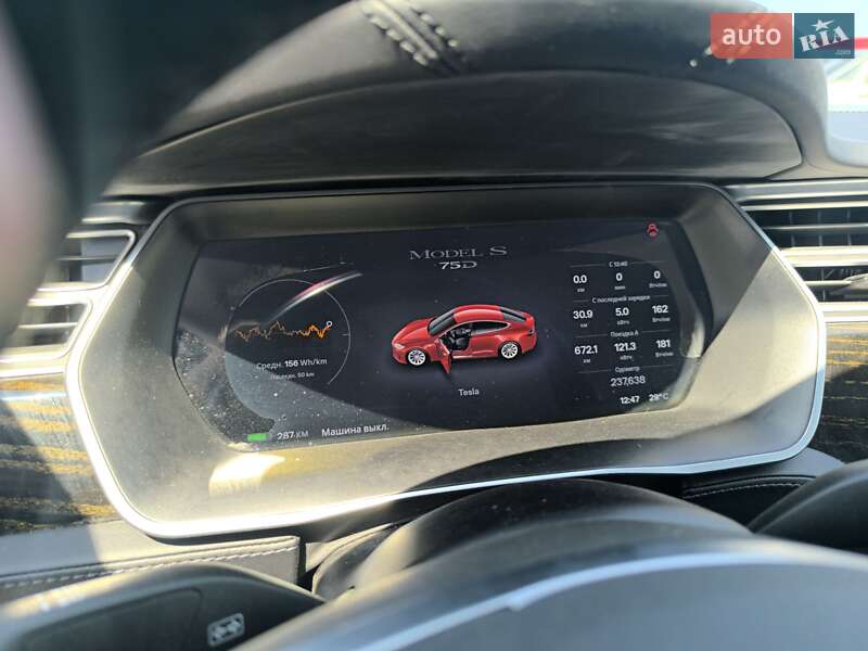 Лифтбек Tesla Model S 2016 в Черновцах