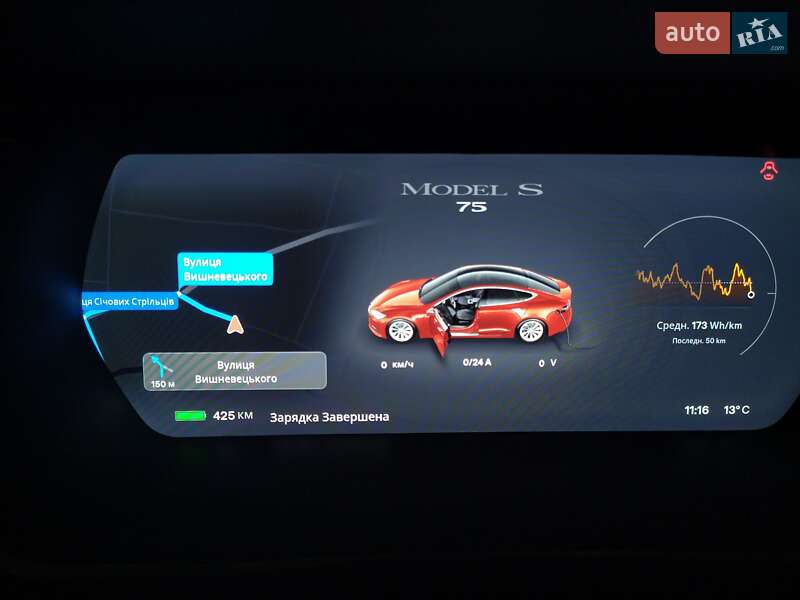 Лифтбек Tesla Model S 2017 в Любомле