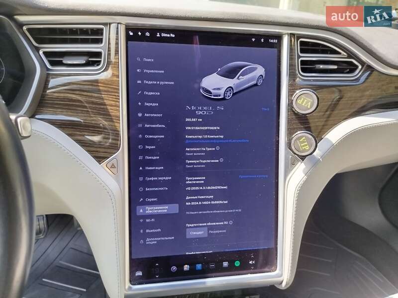 Лифтбек Tesla Model S 2015 в Луцке фото 7 Лифтбек Tesla Model S 2015 в Луцке