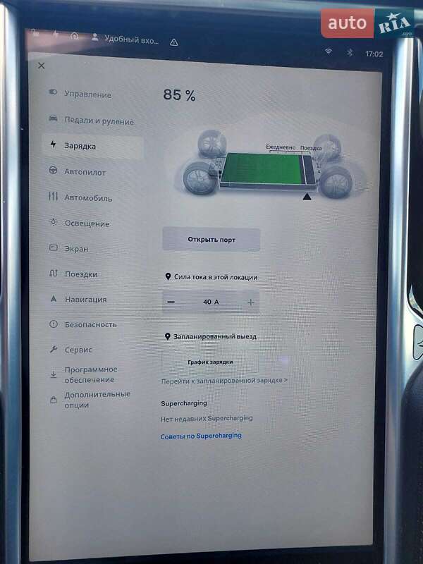 Лифтбек Tesla Model S 2014 в Тростянце