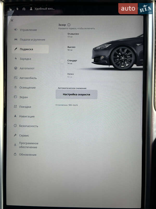 Ліфтбек Tesla Model S 2016 в Острозі