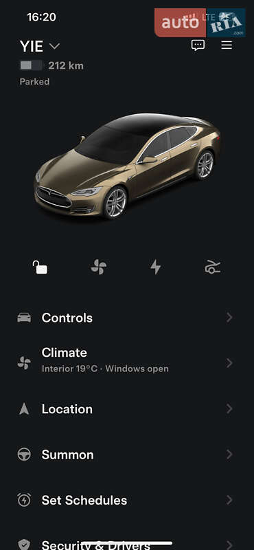 Ліфтбек Tesla Model S 2015 в Рівному