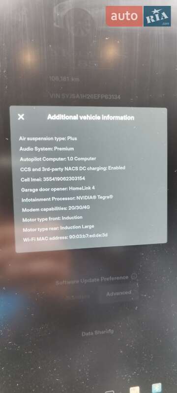 Ліфтбек Tesla Model S 2014 в Львові