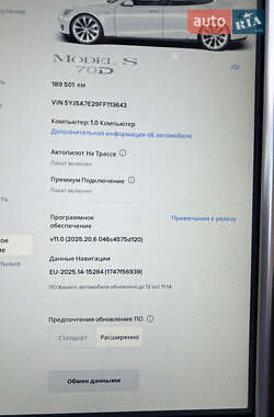 Лифтбек Tesla Model S 2015 в 