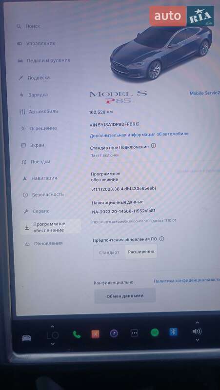 Ліфтбек Tesla Model S 2013 в Львові
