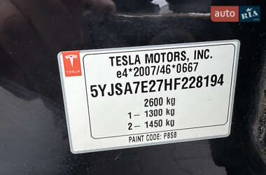 Лифтбек Tesla Model S 2017 в 