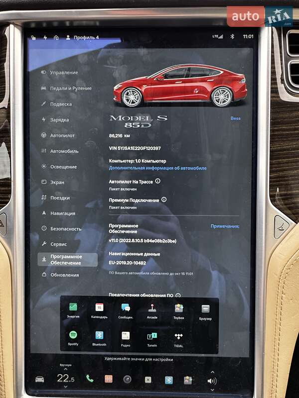 Лифтбек Tesla Model S 2015 в Киеве