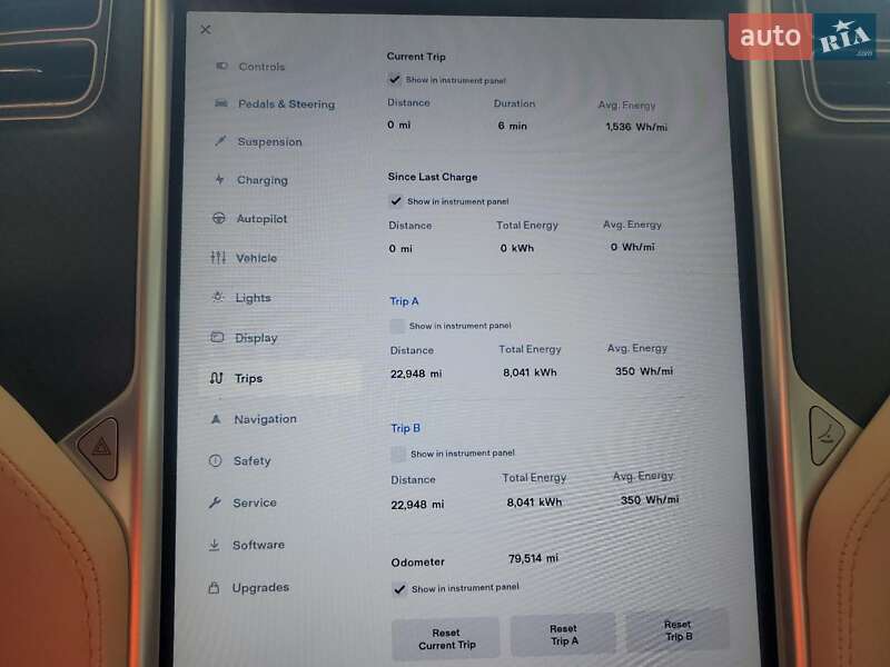 Ліфтбек Tesla Model S 2017 в Чернігові фото 9 Ліфтбек Tesla Model S 2017 в Чернігові