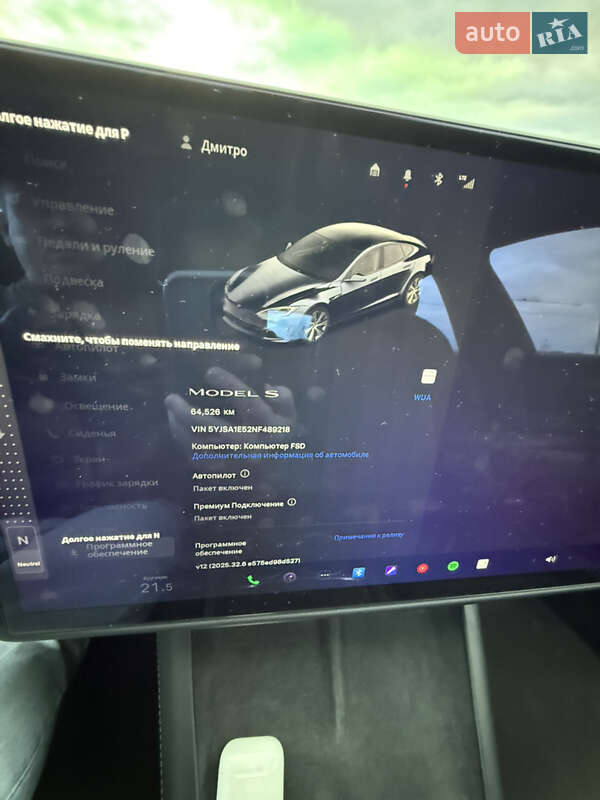 Ліфтбек Tesla Model S 2022 в Києві фото 7 Ліфтбек Tesla Model S 2022 в Києві