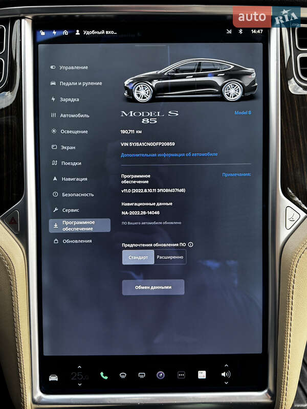 Лифтбек Tesla Model S 2013 в Кропивницком фото 23 Лифтбек Tesla Model S 2013 в Кропивницком