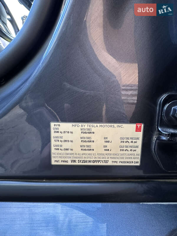 Ліфтбек Tesla Model S 2015 в Богородчанах