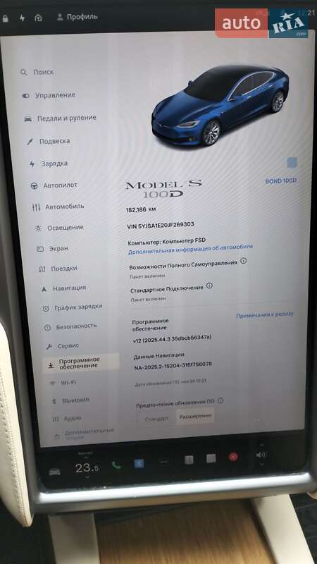 Лифтбек Tesla Model S 2018 в Львове