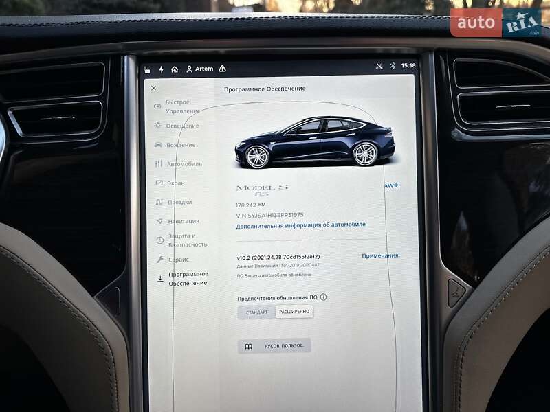 Лифтбек Tesla Model S 2014 в Киеве