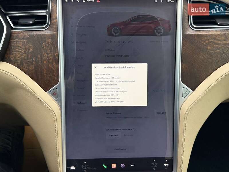 Лифтбек Tesla Model S 2016 в Луцке фото 22 Лифтбек Tesla Model S 2016 в Луцке