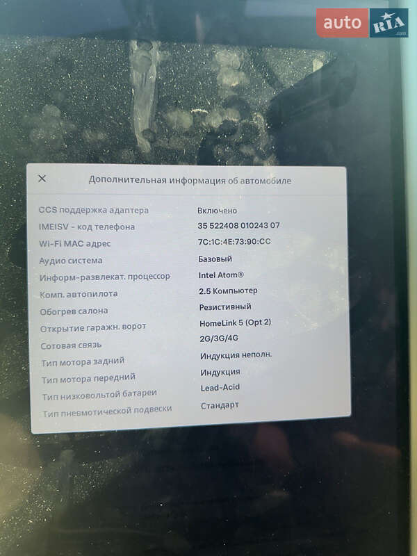 Лифтбек Tesla Model S 2018 в Днепре