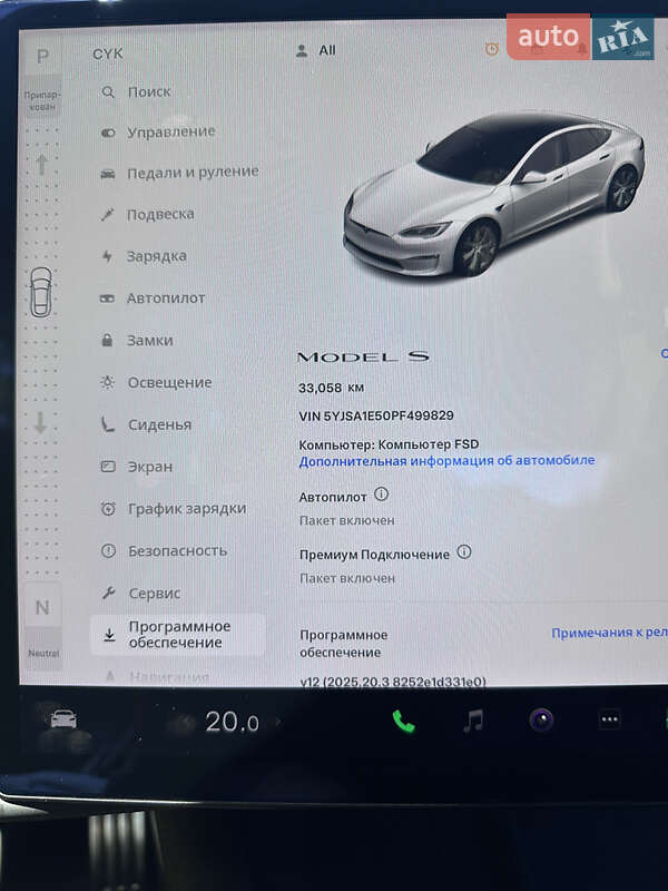Лифтбек Tesla Model S 2023 в Киеве