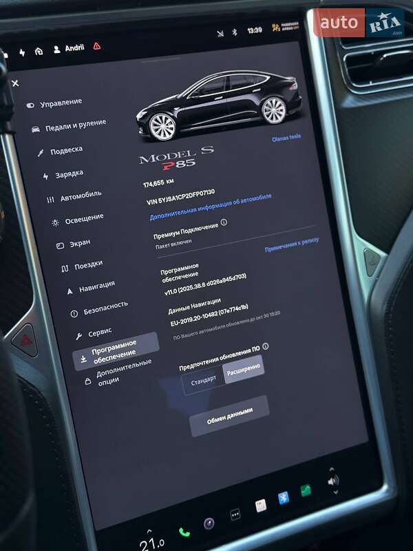 Лифтбек Tesla Model S 2013 в Черновцах фото 13 Лифтбек Tesla Model S 2013 в Черновцах