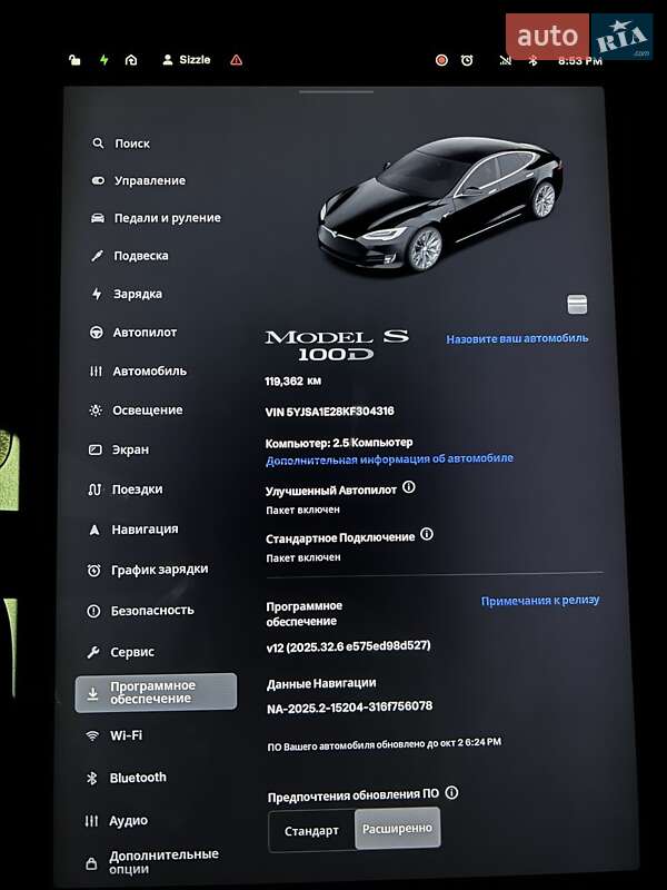 Лифтбек Tesla Model S 2019 в Одессе фото 32 Лифтбек Tesla Model S 2019 в Одессе