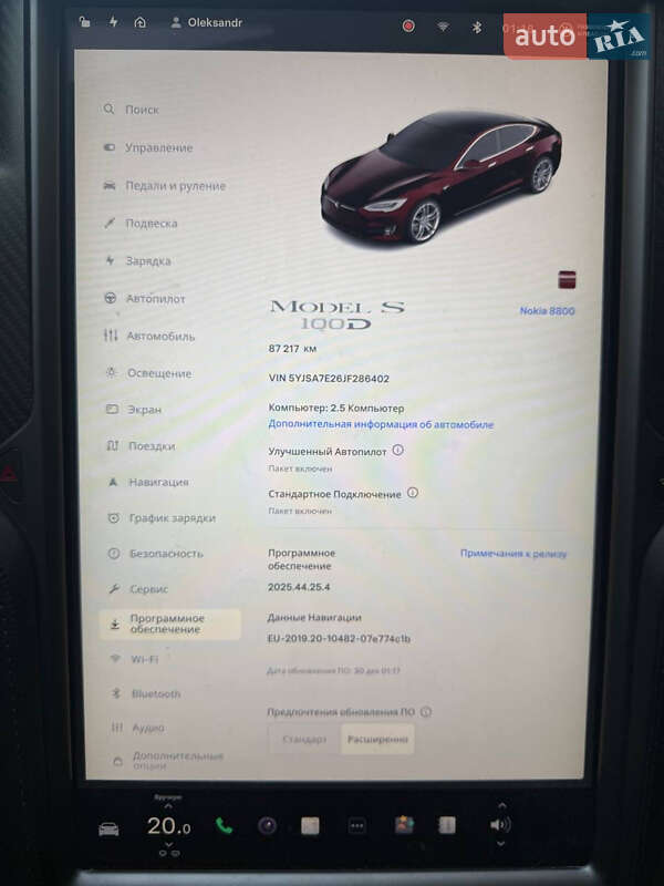 Ліфтбек Tesla Model S 2019 в Києві