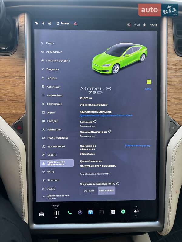 Лифтбек Tesla Model S 2018 в Софиевской Борщаговке