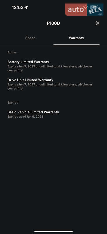 Лифтбек Tesla Model S 2019 в Киеве