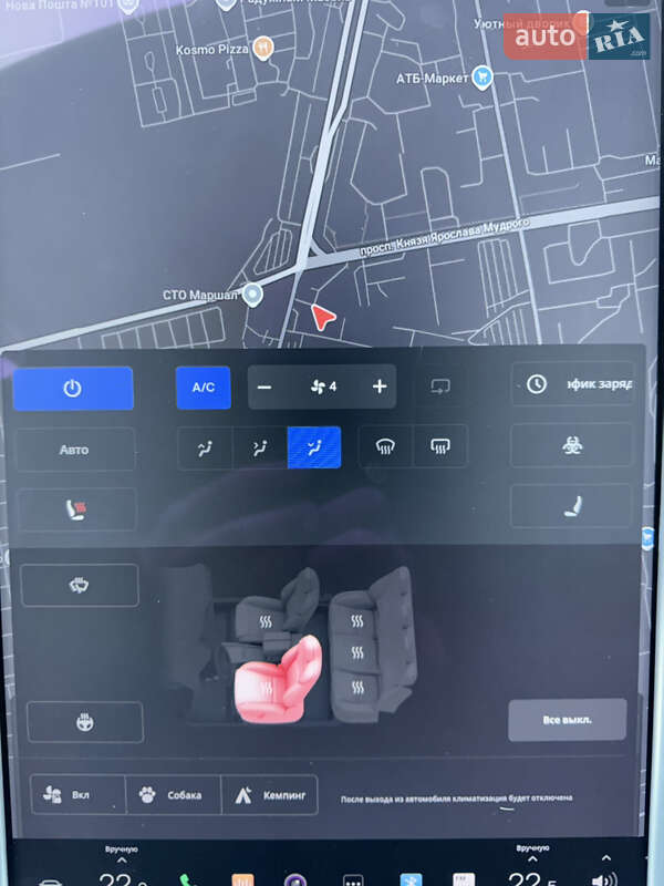 Ліфтбек Tesla Model S 2016 в Одесі