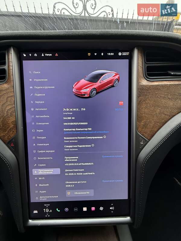 Ліфтбек Tesla Model S 2019 в Луцьку