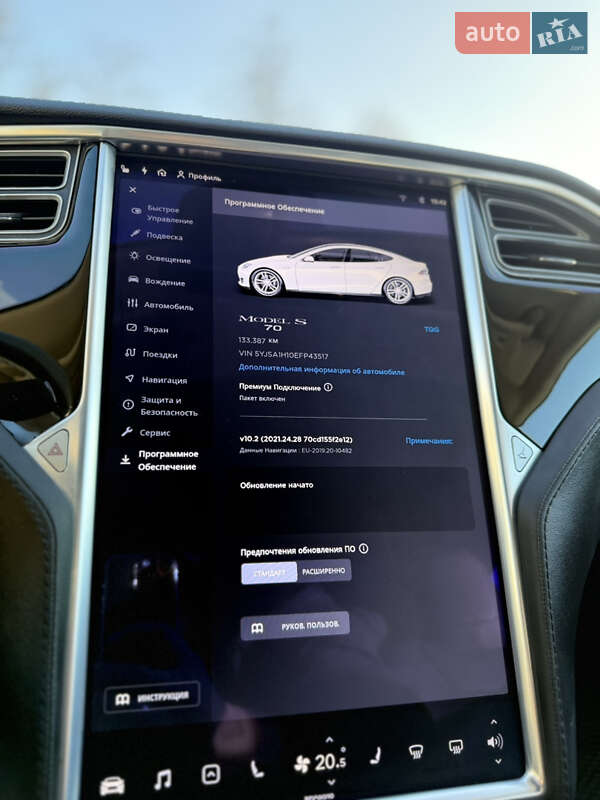 Ліфтбек Tesla Model S 2014 в Вінниці