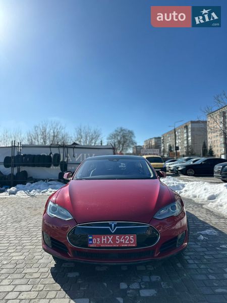 2015 Tesla Model-S, VIN 5YJSA7H11FF085758:plate — фото 1 (autoria)