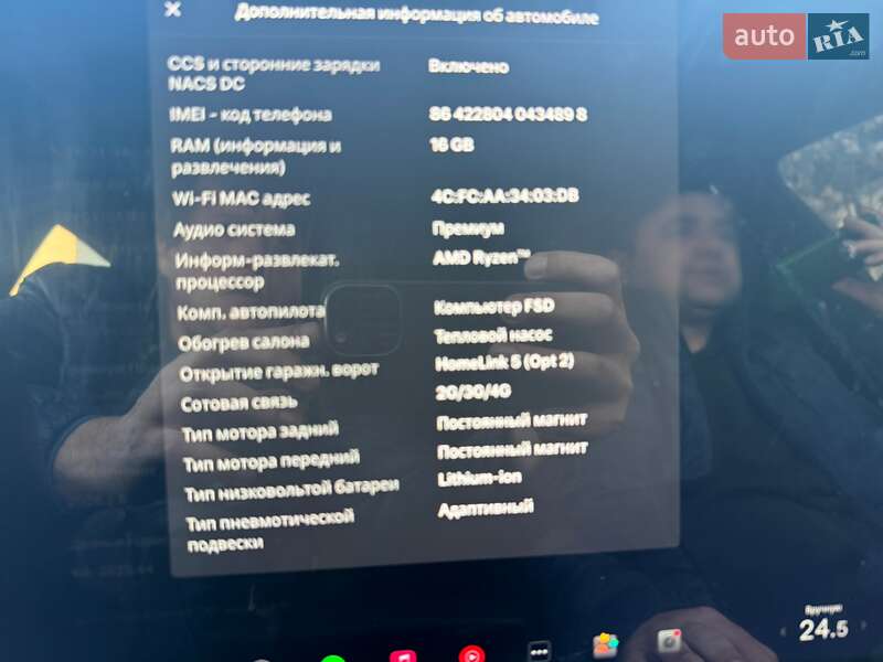 Лифтбек Tesla Model S 2022 в Львове