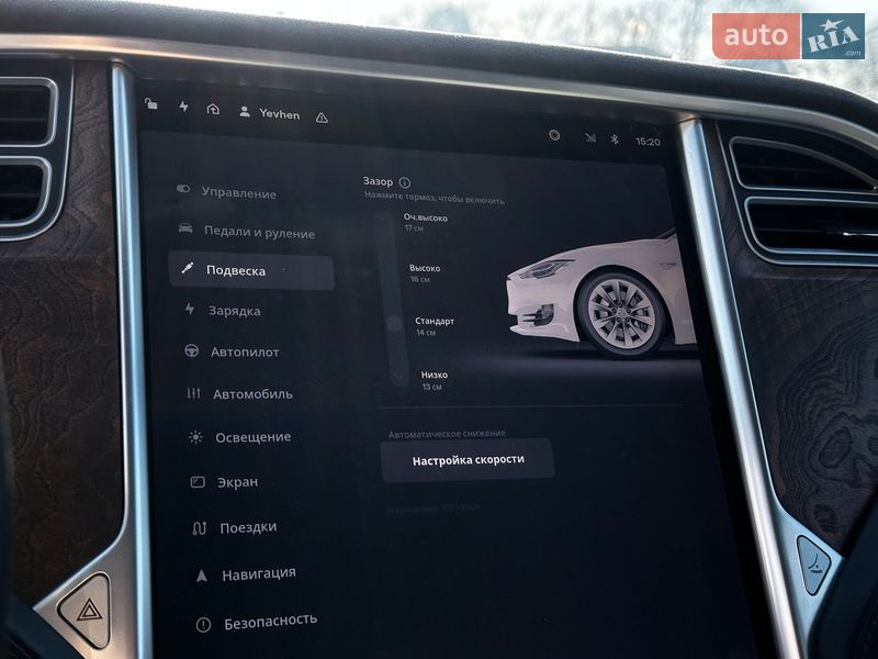 Ліфтбек Tesla Model S 2016 в Львові