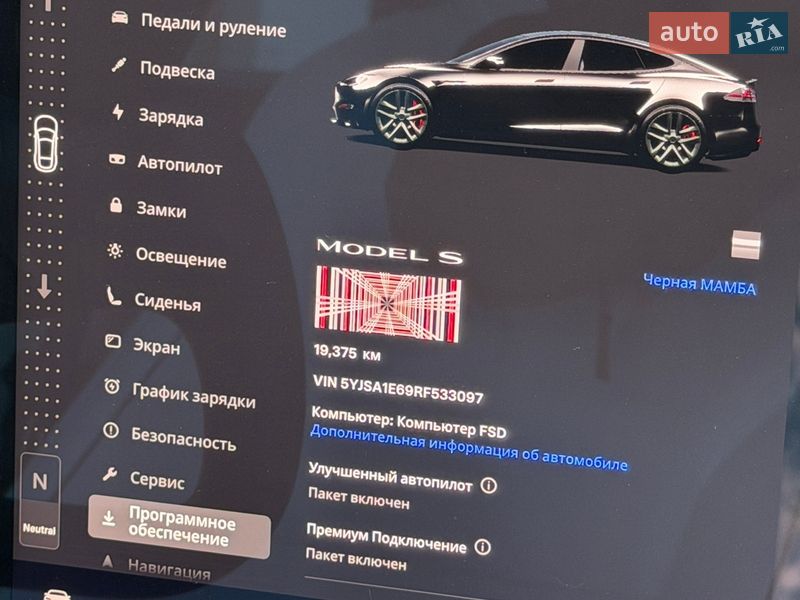 Ліфтбек Tesla Model S 2024 в Запоріжжі