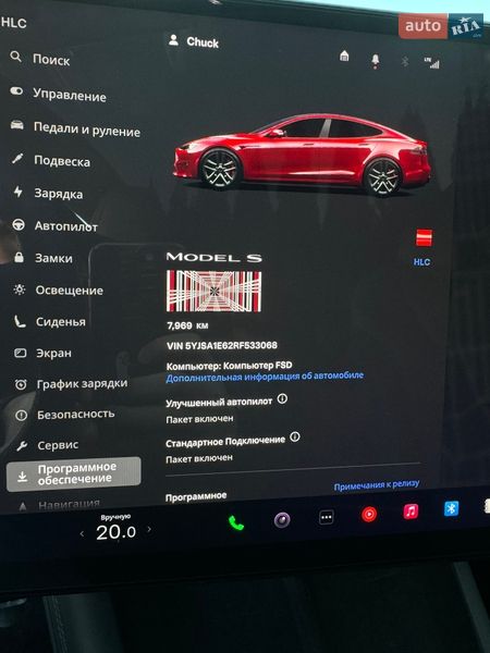 Лифтбек Tesla Model S 2024 в Одессе