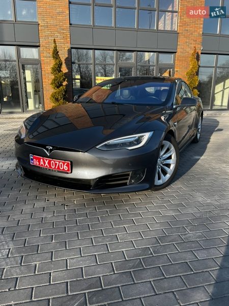 2017 Tesla Model-S, VIN 5YJSA7E29HF207475:plate — фото 1 (autoria)