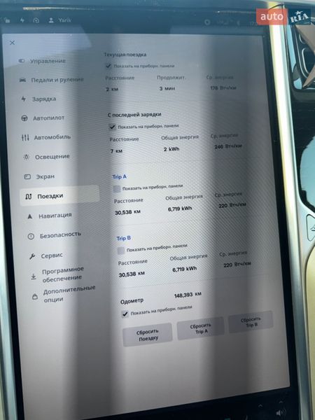 Ліфтбек Tesla Model S 2016 в Вінниці