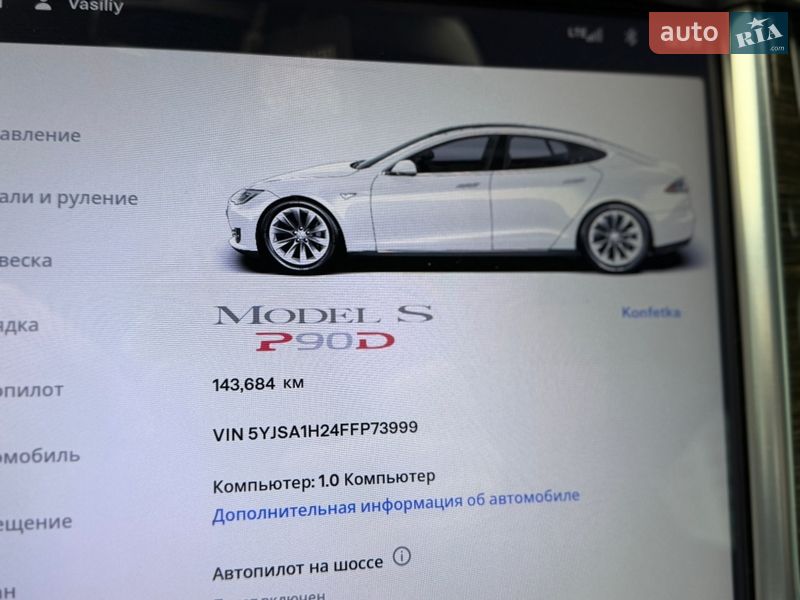 Лифтбек Tesla Model S 2015 в Одессе