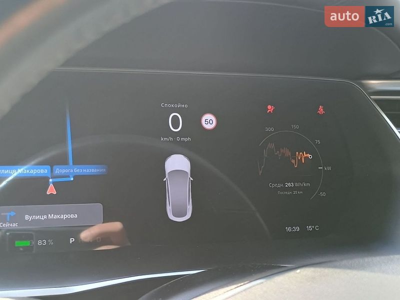 Лифтбек Tesla Model S 2018 в Днепре