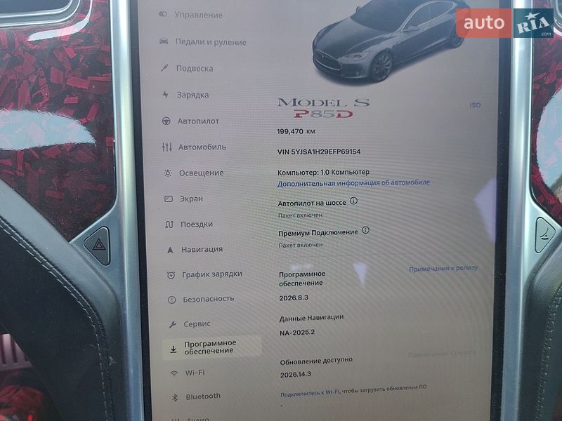 Лифтбек Tesla Model S 2014 в Черкассах