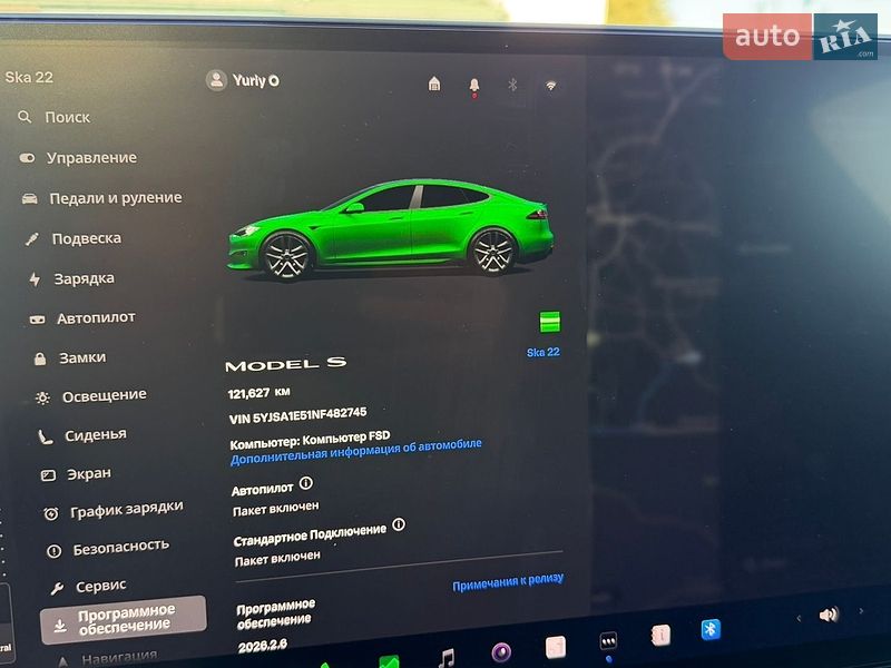 Лифтбек Tesla Model S 2022 в Львове