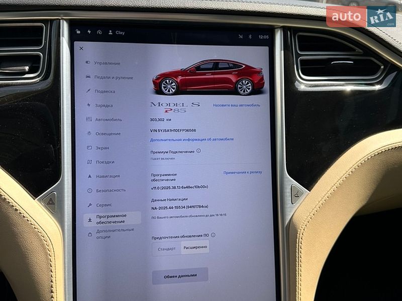 Лифтбек Tesla Model S 2014 в Ужгороде