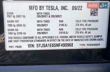 Ліфтбек Tesla Model S 2022 в Києві